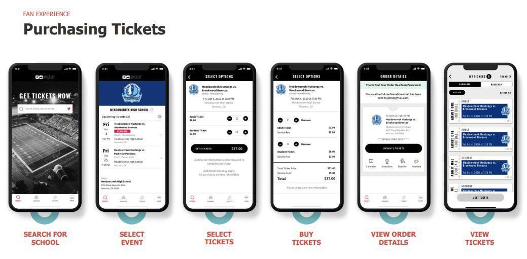 Purchasing Tickets for School Events